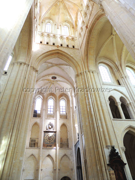 Frankreich, Normandie, im Kirchenschiff der Dreifaltigkeitskirche in Fécamp