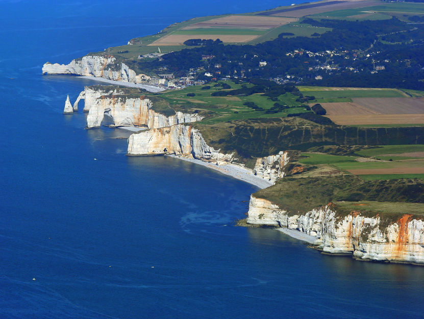 Frankreich, Normandie, die Alabasterküste in der Haute Normandie bei Étretat, © ATOUT FRANCE/R-Cast