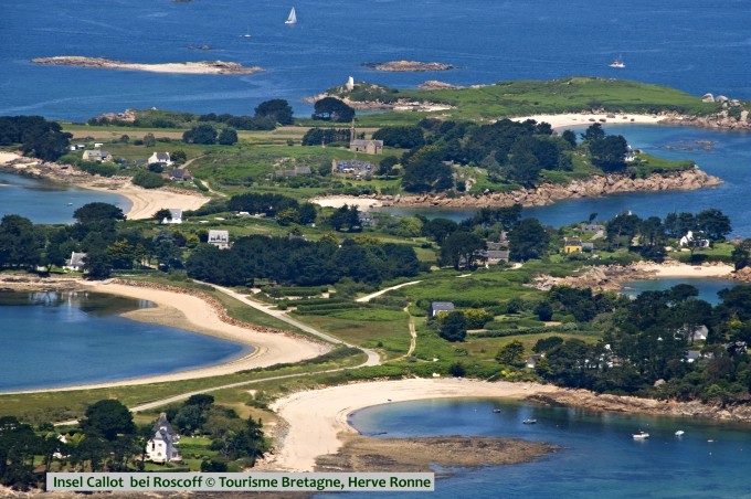 Frankreich, Bretagne, Insel Callot vor Roscoff an der Nordküste © Herve Ronne, Atout France