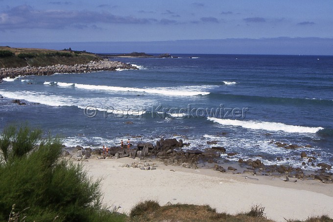 Frankreich, Bretagne, so schaut's aus bei Flut...