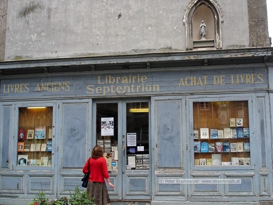 Frankreich, in der Altstadt von Saint-Malo in der Bretagne.