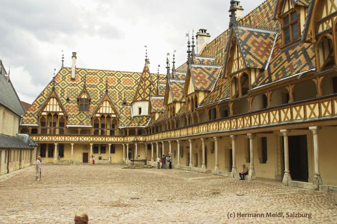 Frankreich, Hospiz in Beaune, Burgund