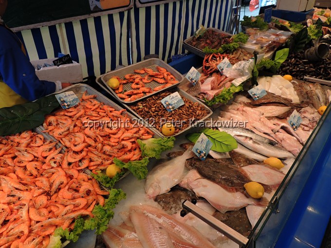 Frankreich, Bretagne, Meeresfrüchte