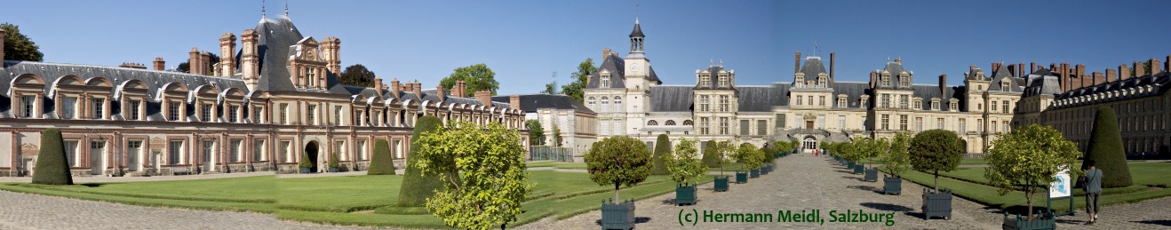 Frankreich, Schloss Fontainebleau bei Paris
