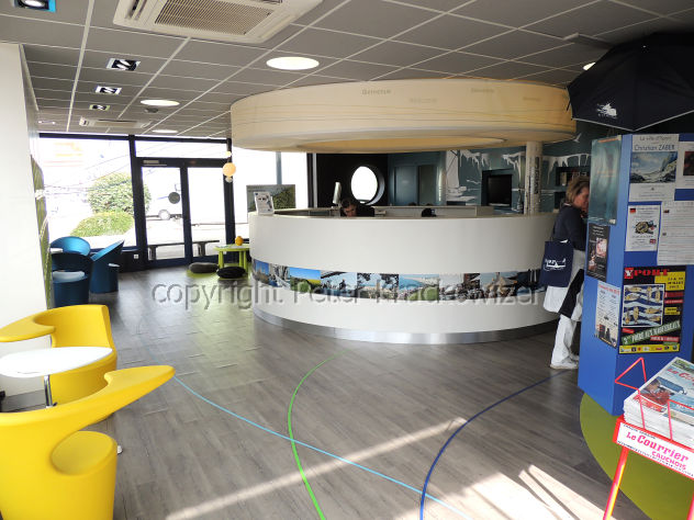 Frankreich, Normandie, Tourismusbüro Office intercommunal de Tourisme in Fécamp