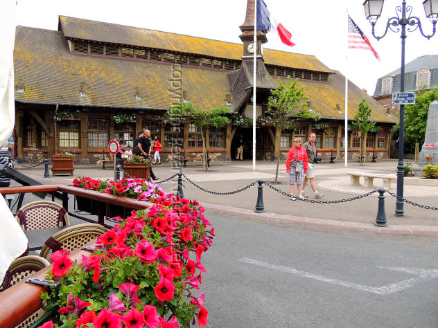 Frankreich, Normandie, die Markthalle von Étretat