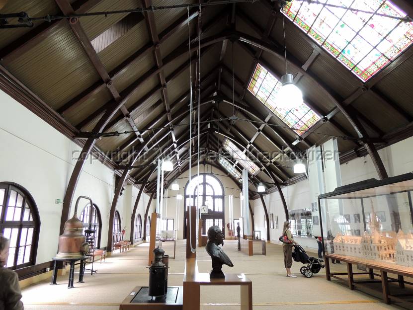Frankreich, Normandie, Fecamp, Palais Benedictine, ehemalige Produktionshalle, heute Teil des Museums