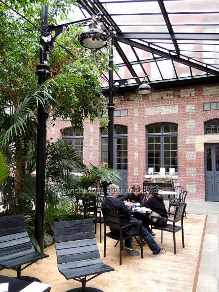 Frankreich, Normandie, Fecamp, Palais Benedictine, Museums-Café