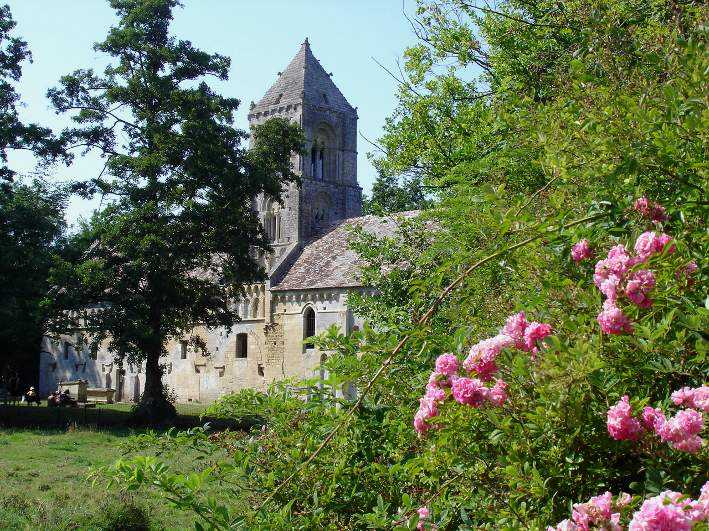 Frankreich, an der Mue bei Thaon, Normandie