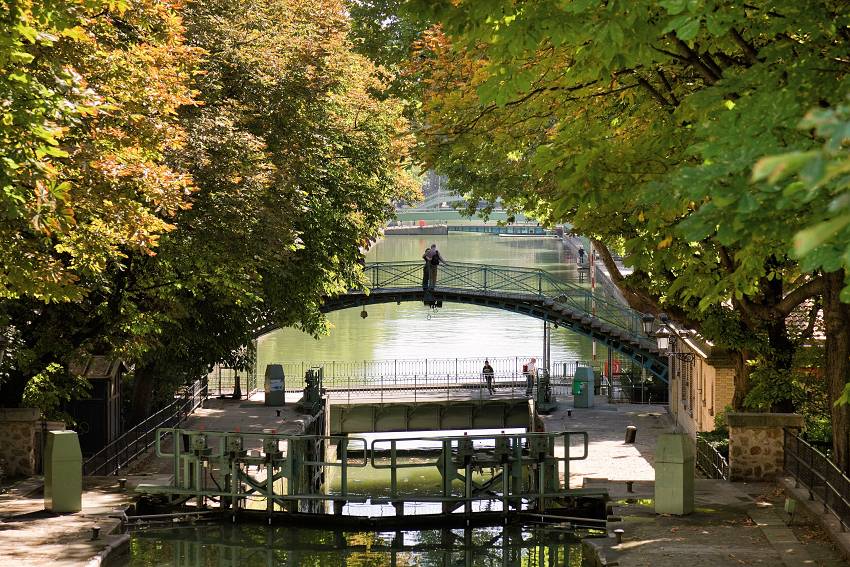 Frankreich, Paris, am Canal Saint Martin (c) Paris Tourist Office, Fotograf Jacques Lebar