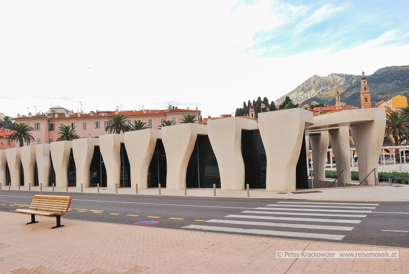 Frankreich, Riviera Côte d'Azur, das neue Museum Jean Cocteau in Menton