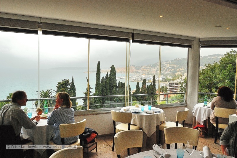 Frankreich, Côte d'Azur, im Restaurant 'Le Mirazur' (2 Sterne im Michelin-Führer) in Menton