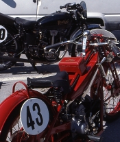 Grossglockner Trophy 2002: Rudge Rapid Baujahr 1938, 249 cm³ von/of Harry Long; Moto Guzzi 4V SS, 500 cm³, Baujahr 1927, von/of Josef Braunwalder
