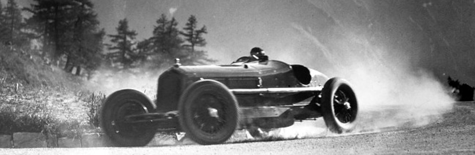 Grossglockner Rennen 1935 -  Mario Tadini, Alfa, von der Scuderia Ferrari