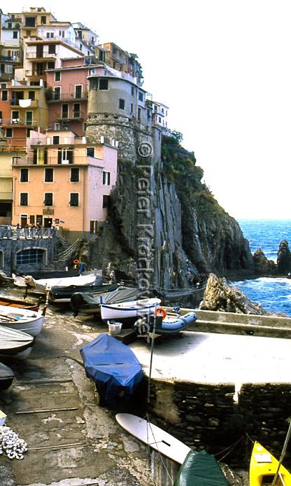 Italien, Liguria, Ligurien, Riomaggiore in den Cinque Terre