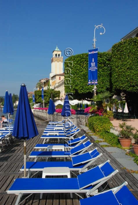 Italien, Lombardei, Provinz Brescia, Grand Hotel Gardone Riviera am Gardasee