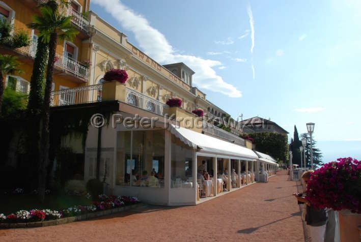 Italien, Lombardei, Provinz Brescia, Grand Hotel Gardone Riviera am Gardasee