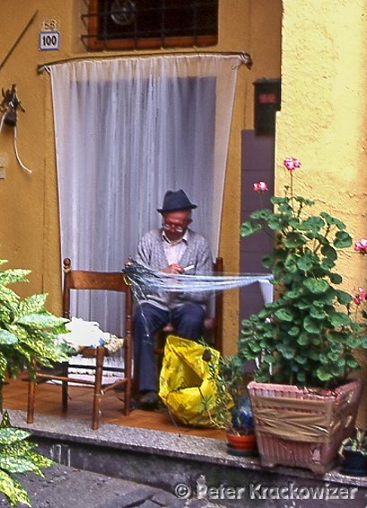 Italien, Lombardei Iseo See Fischer