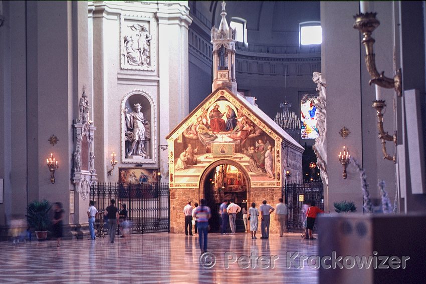 Italien, Umbrien, Santa Maria degli Angeli: die Porziucula, die Klosterzelle vom Hl. Franziskus