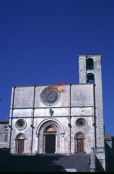 Italien, Umbrien, der Dom in Todi