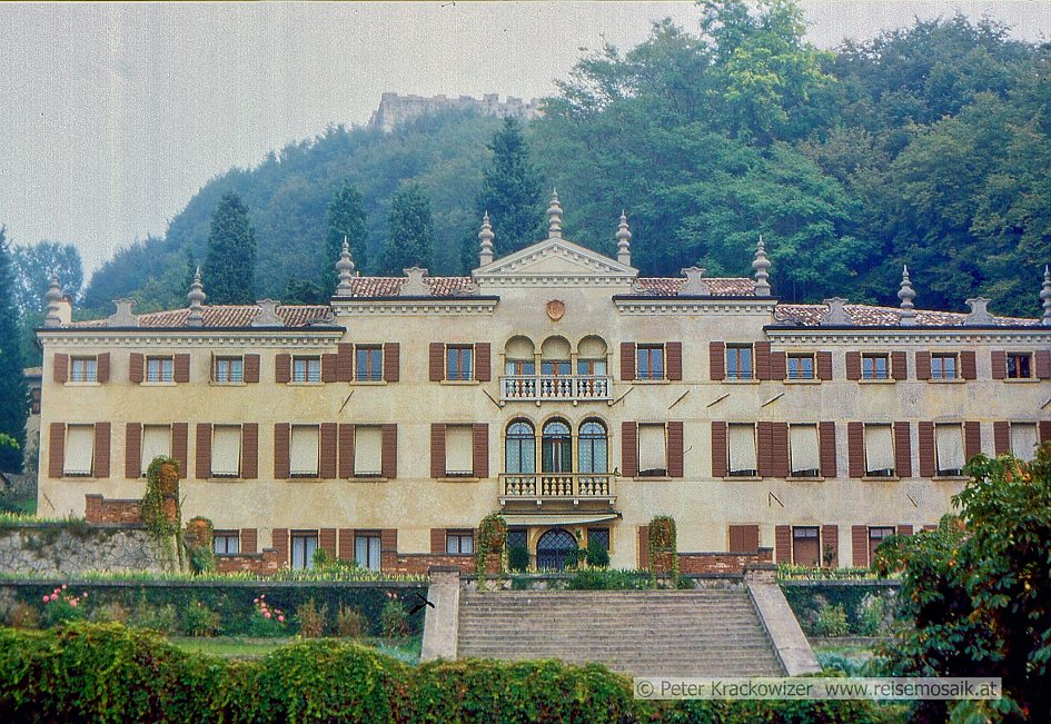 Italien, Veneto, Venezien, die Villa Scotti Pasini nordöstllich des Hauptplatzes in Asolo
