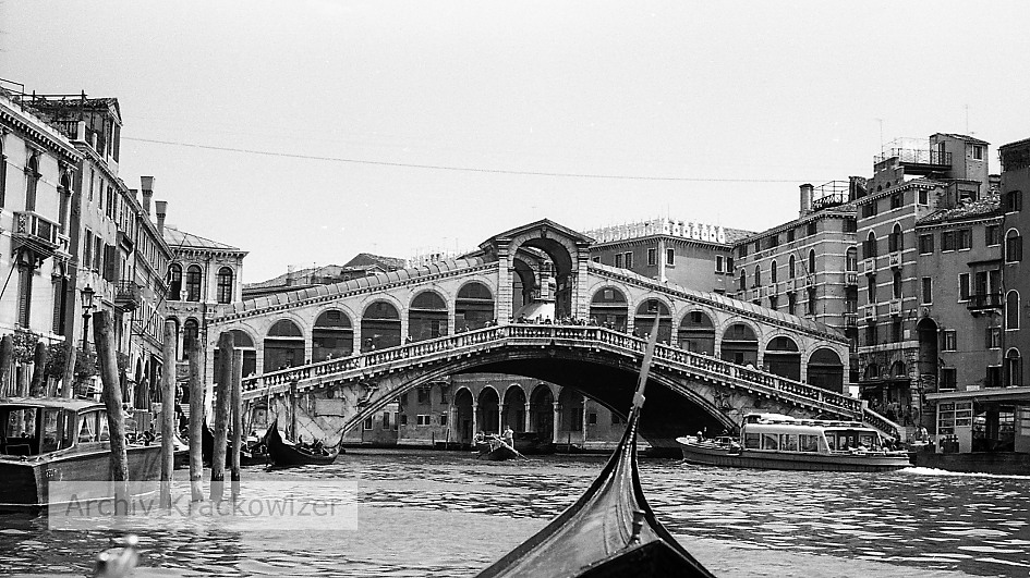 Italien, Veneto, Venezien, Venedig schwarz weiss Aufnahme