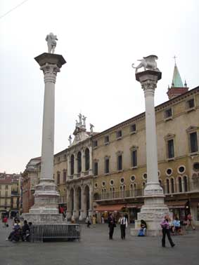 Italien, Veneto, Venezien, Vicenza, die Stadt von Andrea Palladio