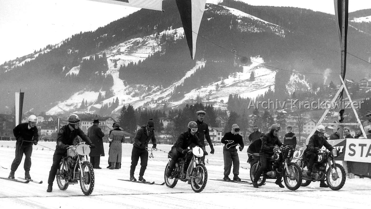 Skijöring Zell am See 1957