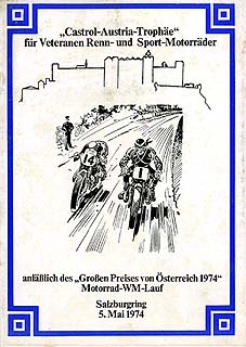 Helmut Krackowizer, 1974 - the first competition not called "Oldtimer Grand Prix" already