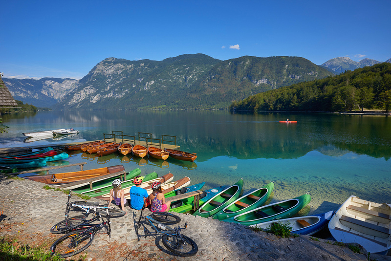 Slowenien, Freizeitmöglichkeiten am Bohinj See © Tomo Jesenicni www.slovenia.info