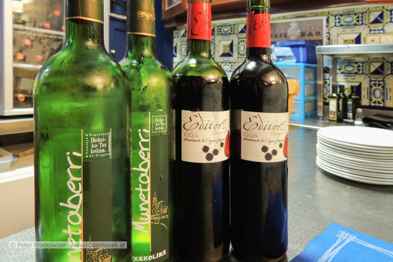 Baskenland, Txakolina, der Wein der Basken