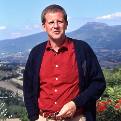 Peter Krackowizer in den 1990er Jahren in Castelraimondo in den Marken, Italien